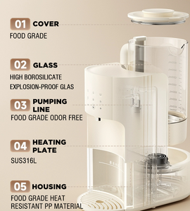 Otomatik akıllı elektrikli bebek süt formülü dağıtıcı akıllı süt makinesi formülü makinesi anında ısıtma bebek süt makinesi - Product Image 5