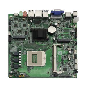 Alta calidad i7 i5 i3 rPGA 947 Thin <span class=keywords><strong>Mini</strong></span>-<span class=keywords><strong>ITX</strong></span> HM86 DDR3L 1600MHz MAX 8G Memoria AIO <span class=keywords><strong>PC</strong></span> Placa principal para computadora DIY - Product Image 1