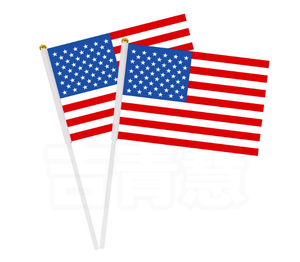 Customized Handheld <strong>Flags</strong>,100% Polyester Fiber Digital Printed Rectangular Hand <strong>Flags</strong>, Portable with Plastic Flagpoles - Product Image 4