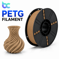 Filament PETG Becreative 1,75 mm 1 kg Bobine Unique Haute Résistance Impression Lisse 245-255 FDM Imprimante 3D/Échantillon/Test/En Gros
