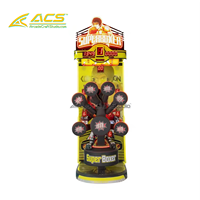 Machine d'arcade de boxe multi-points ACS Source Factory Sports Game Pusher, en bois, à monnayeur, en anglais