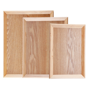 <b>Wooden</b> Serving Tray 40x30cm 36x27cm 30x20cm For Home Use With <b>Wooden</b> Pattern - Product Image 5