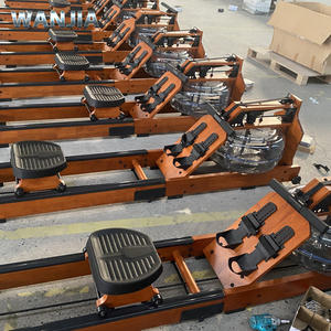 Équipement commercial de forme physique de gymnase de vente directe d'usine <span class=keywords><strong>Cardio</strong></span> <span class=keywords><strong>Training</strong></span> <span class=keywords><strong>Rameur</strong></span> d'eau en bois pour la musculation - Product Image 6
