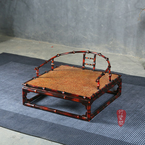 Bamboo Meditation Chair Handmade Chinese Zen Sitting Chair For Living Room Leisure Use - Product Image 1