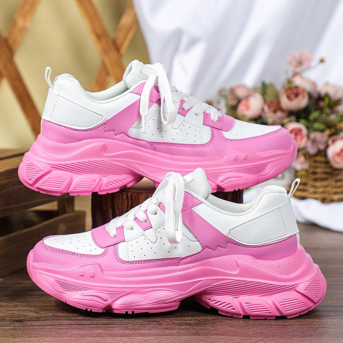 White barbie pink foundation