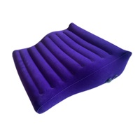 Coussin gonflable triangulaire pour positions sexuelles, confort pour couples adultes, vente en gros