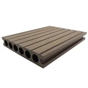 WPC decking Dễ dàng cài đặt thiết kế hiện đại Hide khung sàn vườn WPC decking