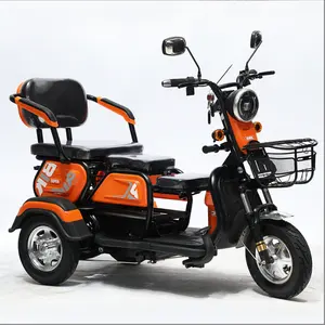 Çin 3 tekerlekli katlanabilir şarj güç hareketlilik Scooter yetişkin üç tekerlekli fiyat ucuz yetişkinler için elektrikli üç tekerlekli bisiklet