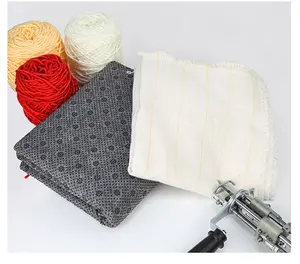 Prix usine poinçon aiguille moine tissu tufté coton Polyester tapis primaire tapis tapis touffetage tissu tissu
