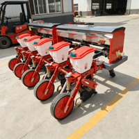 Semoir agricole 4, 6 rangs pour maïs, sorgho, soja – Machine à semer sans labour pour tracteur agricole