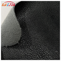 Cuir PU de qualité supérieure sans solvant, texture écorce, 1,5 mm, pour revêtement de canapé de luxe et tissu d'ameublement en gros