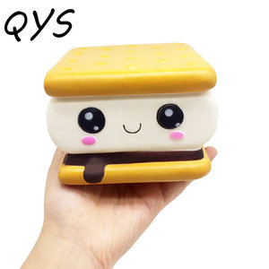 ของเล่นบีบมินิเบรด QYS ทำจาก PU/TPR เป็นมิตรกับสิ่งแวดล้อม บีบแล้วคืนรูปช้า รูปทรงอาหาร บรรเทาความเครียด เหมาะสำหรับเด็กอายุ 14 ปีขึ้นไป - Product Image 3