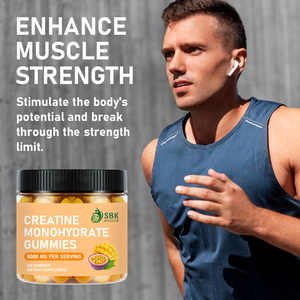 Top Seller 5000mg Creatine Monohydrate Sugar Free Muscle Recovery Gummies Vegan Creatine Gummies Improve Muscle Quality - Product Image 4