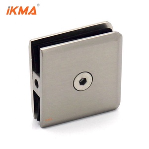 CRL <span class=keywords><strong>BN</strong></span>-soporte de pared de níquel cepillado, clip cónico de ducha de alta resistencia, herrajes para vidrio - Product Image 1