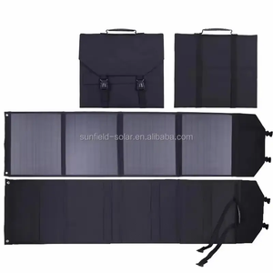 Sunfield Monocrystalline Cells <b>Solar</b> <b>Panels</b> Foldable High Efficiency 20% <b>Portable</b> 100W 12V Camping - Product Image 2