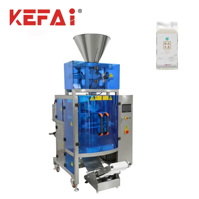 Machine d'emballage de grains de haricots sous vide entièrement automatique KEFAI 2022