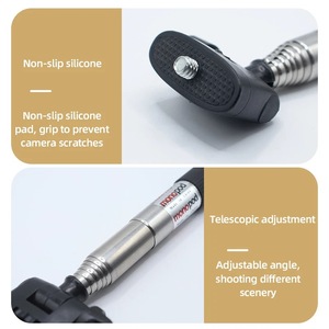 Mở rộng cầm tay đi Pro hành động thể thao máy ảnh linh hoạt cực Tripod <span class=keywords><strong>Monopod</strong></span> <span class=keywords><strong>Selfie</strong></span> <span class=keywords><strong>Stick</strong></span> cho <span class=keywords><strong>GoPro</strong></span> anh hùng 10 9 8 7 phụ kiện - Product Image 4