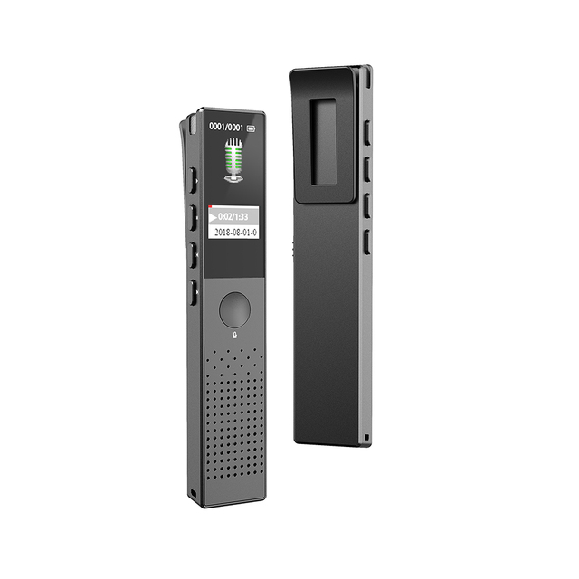 Digital Voice Recorders with MP3 Player Build-in 16GB Automatic Noise Reduction and Playback Support