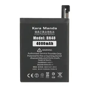 Wholesale 4000mAh Mobile Phone Battery BN48 for Xiaomi Redmi Note 5 Pro Li-Polymer Rechargeable Batteries