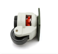Roulettes de nivellement GD-40F/60F/80F Roulettes robustes Roulette réglable en nylon Roulette pivotante