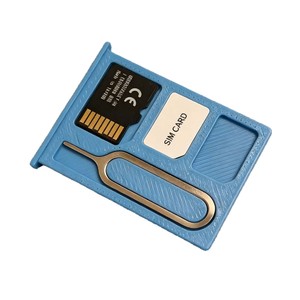3D Printed Portable SIM Card Storage <b>Box</b> 1 Slot Covered Compact Shockproof For Mobile Phone <b>Memory</b> Cards - Product Image 5