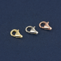 Fermoir mousqueton en or 18 carats Composant de fabrication de bijoux fins Bracelet en or Au750 Collier Cheville Bijoux Accessoires Résultats