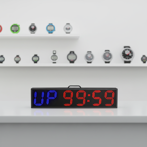 Nouveau Chronomètre Crossfit CHEETIE CP27 Extérieur Géant 6 Pouces Édition Emom Gym Affichage LED Matriciel Super Lumineux - Product Image 4