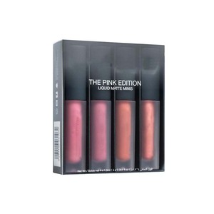 Set de 4 Mini Brillos <span class=keywords><strong>Labiales</strong></span> y Lápices <span class=keywords><strong>Labiales</strong></span>, 4 Colores Mate Hidratantes - Product Image 3