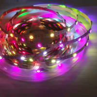 Huangtai ws2812b 5v dream colour led strip 2 ans de garantie rgb ws2812 rgbic adressable ws2812b led strip