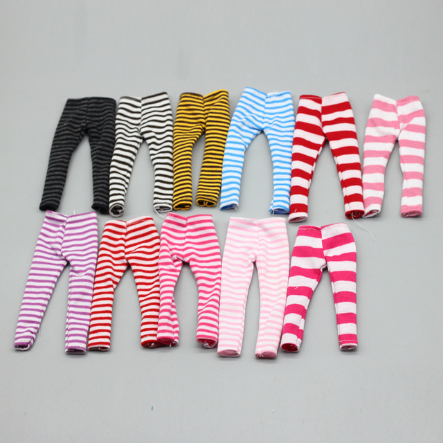 Fashion Doll Clothes 1/6 Doll Trousers  Accessories High Quality Doll Dress Custom