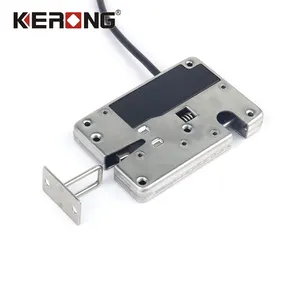 KERONG OEM/ODM 전기 모터 자동 잠금 전자 로터리 푸시-투-닫기 래치 야외 로커
