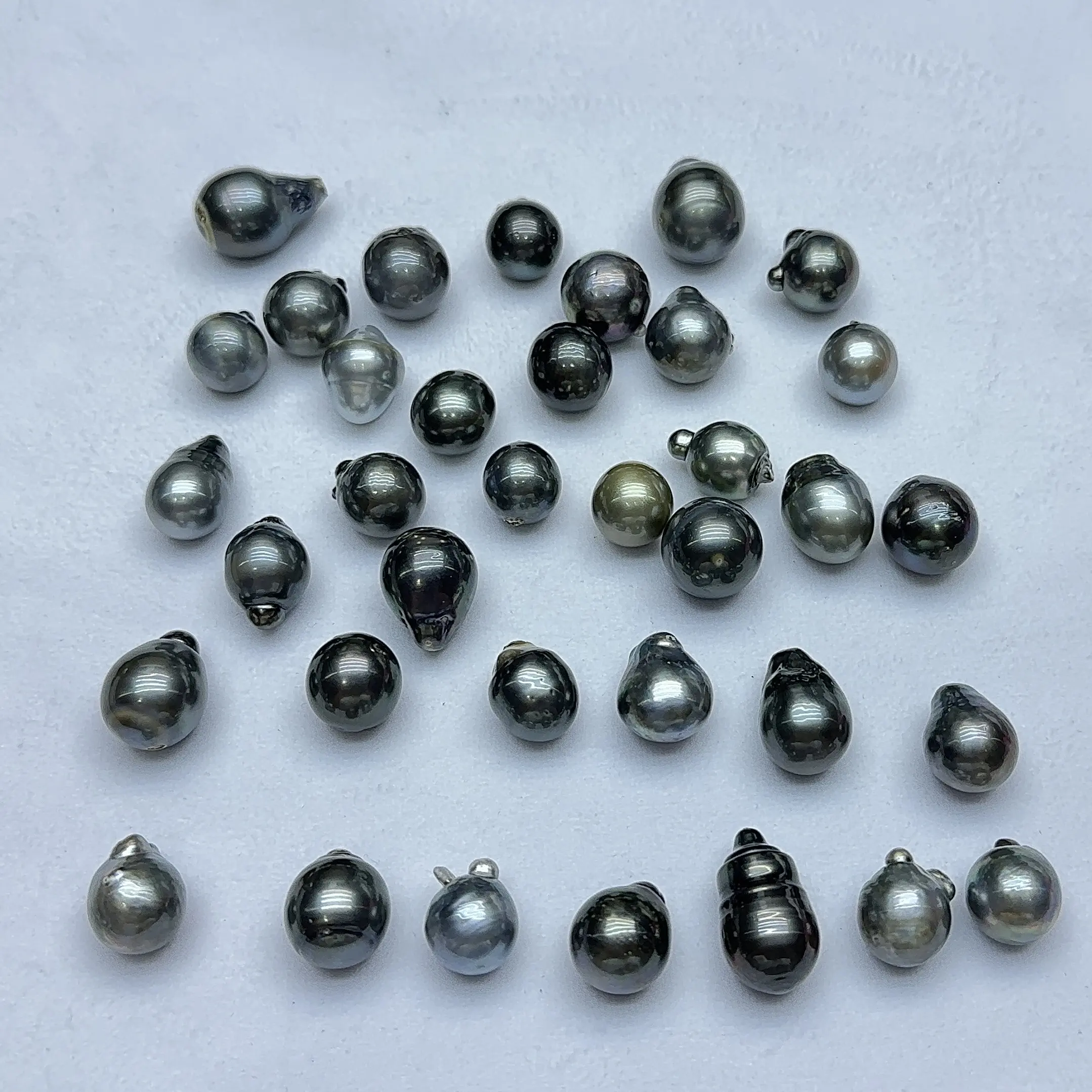 14-19mm wholesale Tahitian Baroque pearls saltwater loose pearls in large size drop shaped For DIY jewelry