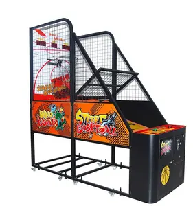 प्रतिस्पर्धी मूल्य अच्छी गुणवत्ता पार्क सिक्का-संचालित वयस्क साधारण बास्केटबॉल मशीन खेल मनोरंजन उपकरण