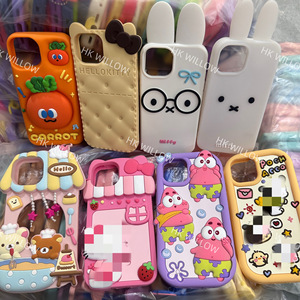 Unit price 0.49 <b>cheap</b> silicone Cases for iPhone Wholesale iphone pouch card holder camera protector Leather phonecase 17 Pro Max - Product Image 1
