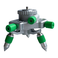 DEG Approvisionnement d'usine Trépied en aluminium robuste Anti-choc réglage fin mini trépied avec interface 1/4 "et 5/8" pour les niveaux laser