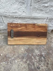 Planche à découper extra large en bois d'acacia, planche à découper de boucher, bloc de découpe de cuisine, emballage personnalisé avec logo, boîte chaude - Product Image 2