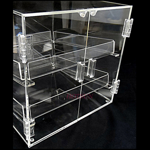 Thực Phẩm Lớp Acrylic Donut Hiển Thị Đứng Giá - Product Image 4