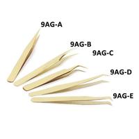 1 pack de pincettes de cils, onduleurs à 90 degrés, accessoires pour extension de cils, emballage, applicateurs
