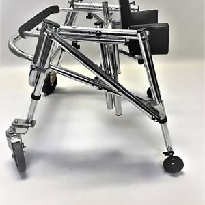 CT8333L-XS調節可能前方サポートウォーカー & ロレーターロックキャスター付き折りたたみアシストフレーム - Product Image 2