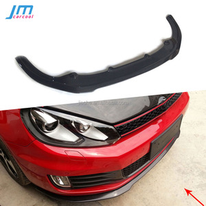 In Fibra di carbonio/FRP Spoiler Anteriore Per <span class=keywords><strong>Volkswagen</strong></span> VW <span class=keywords><strong>Golf</strong></span> 6 <span class=keywords><strong>VII</strong></span> MK6 GTI 2010-2013 Stile RZ testa Paraurti Chin Guardia Car Styling - Product Image 1