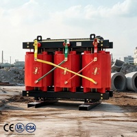 Transformateur de puissance électrique triphasé toroïdal MingZheng à faible bruit pour usage intérieur, type sec, 11 kV, transformateur à résine coulée à sec