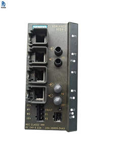 Switch Ethernet Industrial 204-2BB00, Switch de Red Administrado, Switch Fast Ethernet, Montaje en Riel DIN, 10/100Mbps - Product Image 1