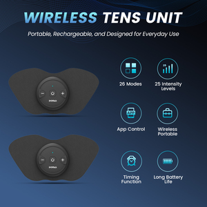 Máquina de Massagem <span class=keywords><strong>TENS</strong></span> para Alívio da Dor no Pescoço e Ombros com 26 Modos e 25 Níveis de Intensidade para Todo o Corpo - Product Image 2