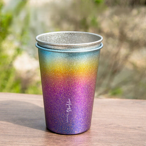 Vaso de Agua de Titanio Puro Ecológico de Gran Capacidad - Capa Única 350ml - Product Image 4