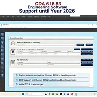 Nuevo Software de Diagnóstico de Ingeniería CDA 6.16.83 para MicroPod 2, Programación Flash y Modificación de VIN para Chrysler, Dodge, Jeep, Fiat