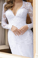 Sirène africaine longue queue robes de mariée luxe perlé broderie femmes dentelle blanche robes de mariée 2023 robe de soirée