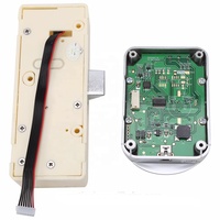 Cerradura Electrónica de Diseño Moderno con Número de Seguridad para Puertas de Madera y Armarios, con Almacenamiento de Datos en la Nube y Wi-Fi, para Gimnasios y Supermercados