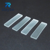 Lentille de collimation optique BK7 pour diode laser, structure en verre cylindrique plano-convexe