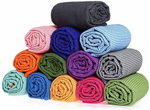 Serviette de sport personnalisée en microfibre tie-dye pour Pilates, Reformer et Hot Yoga – Vente en gros, haute qualité, rafraîchissante - Product Image 5
