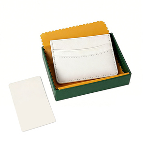 กระเป๋าสตางค์หนังไมโครไฟเบอร์ดีไซน์เนอร์ขนาดเล็กสำหรับใส่บัตร ผู้ชายและผู้หญิง พร้อมช่องใส่กุญแจและช่องใส่บัตรเครดิต - Product Image 1